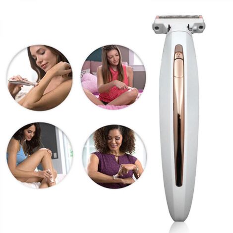 L'épilateur électrique Finishing Touch Flawless pour aisselles, conçu pour éliminer les poils et modeler les aisselles sensibles des femmes. - AquaForge (1/5)