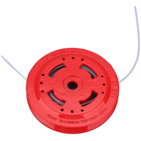 Tête de coupe-bordures universelle en fer rouge, tête de rechange pour coupe-bordures agricoles - AquaForge (1/5)