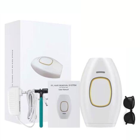 Appareil d'épilation à lumière pulsée (IPL) pour femmes avec 500 000 flashs, épilateur, rasoir facial féminin - AquaForge (1/5)