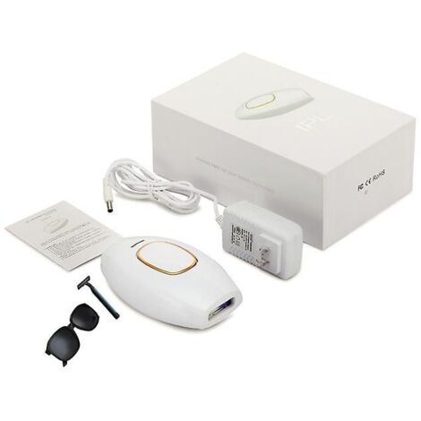 Appareil d'épilation laser IPL avec 300 000 flashs pour une épilation définitive, indolore et idéale pour les femmes. - AquaForge (1/5)