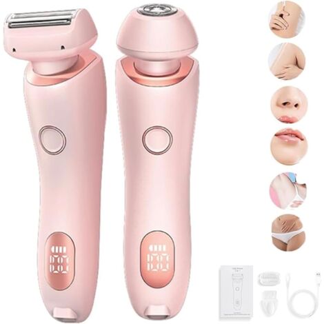 Rasoir double tête pour femmes, tondeuse intime, appareil d'épilation - AquaForge (1/5)