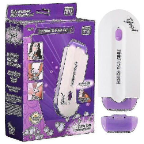 Appareil d'épilation à induction de lumière bleue 2024 pour femmes, rasoir laser portable rechargeable, indolore AA-AquaForge (1/3)