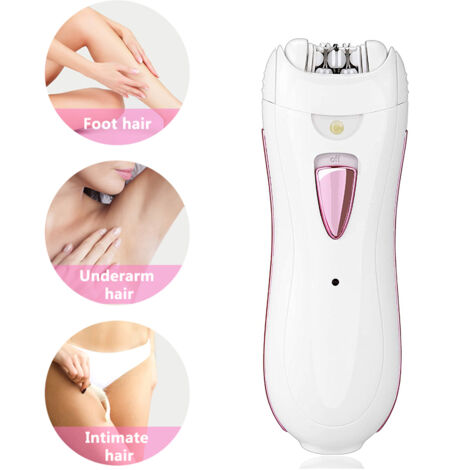 Épilateur facial pour femmes, mini électrique pour l'épilation du visage et des sourcils, idéal pour les zones intimes, avec prise européenne (11-AquaForge) (1/5)