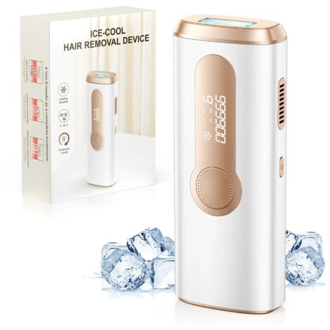 Appareil d'épilation laser IPL avec refroidissement par glace 3 en 1 indolore - AquaForge (1/5)