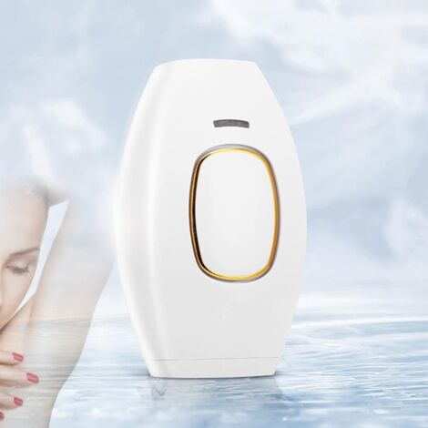 Appareil d'épilation laser 5 minutes pour une utilisation à domicile - pour femmes et hommes, sur toutes les parties du corps (blanc) - AquaForge (1/5)