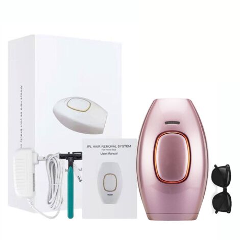 Appareil d'épilation à lumière pulsée (IPL) pour femmes avec 500 000 flashs, épilateur, rasoir facial féminin - AquaForge (1/5)
