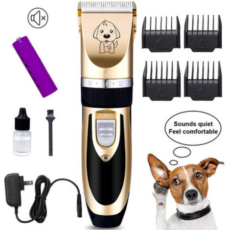 Tondeuse rechargeable pour chiens, tondeuse à poils Teddy, tondeuse à poils pour chats, animaux de compagnie-AquaForge (1/2)