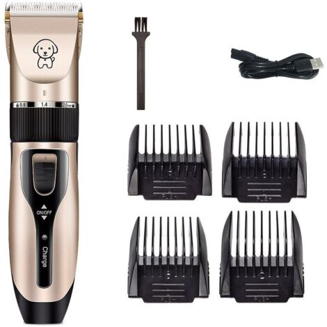 Ensemble de ciseaux pour animaux de compagnie, tondeuse de toilettage sans fil rechargeable, basse tension-AquaForge (1/5)