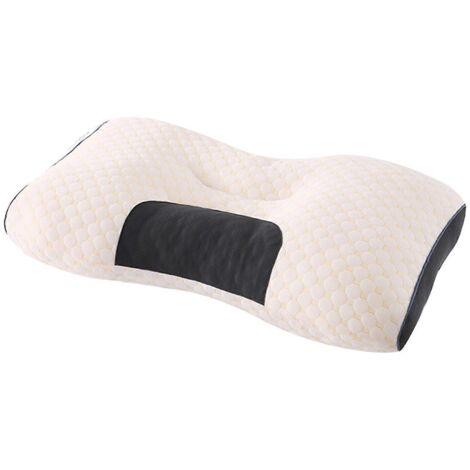 Noyau souple et antidérapant qui protège les cervicales et favorise le sommeil. Oreiller de massage pour adultes et étudiants. - AquaForge (1/5)