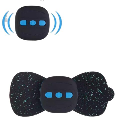 Appareil de massage cervical avec patch de massage intelligent rechargeable, mini masseur électrique pour soulager le dos et stimuler les méridiens. (1/5)