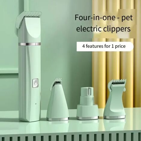 Tondeuse électrique pour animaux, tondeuse pour chiens, tondeuse pour chats, soin du pelage multifonctionnel universel, rasage des poils-AquaForge (1/5)