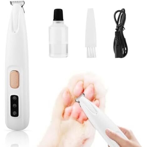 Nouvelle tondeuse de précision pour animaux de compagnie 2024, tondeuse pour chiens Saffory, tondeuse rechargeable avec lumière LED, faible consommation d'énergie-AquaForge (1/5)