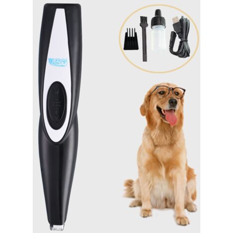 Coupe-ongles électrique pour animaux, tondeuse pour chiens, tondeuse à pédicure, noir-AquaForge (1/4)