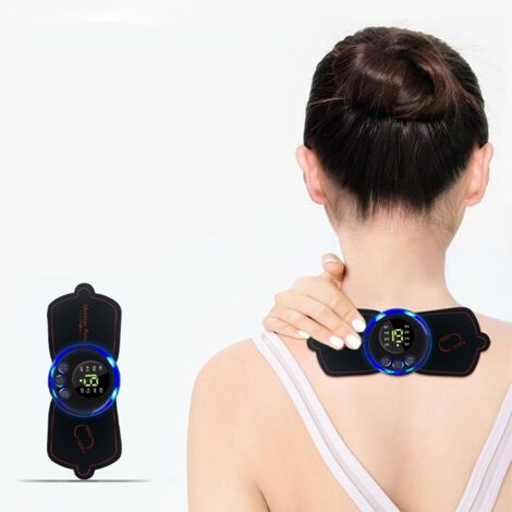 Appareil de massage EMS pour la réduction de la gynécomastie, lot de 2, masseur électrique portable pour la nuque, masseur cervical pour soulager la douleur - AquaForge (1/5)