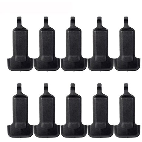 Lot de 10 clips de ceinture pour radio bidirectionnelle Retevis RT22/Wln KD-C1 J9121T-AquaForge (1/2)