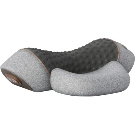 Oreiller de massage électrique pour la nuque avec chaleur vibrante, masseur shiatsu pour soulager les douleurs cervicales, oreiller orthopédique - AquaForge (1/5)