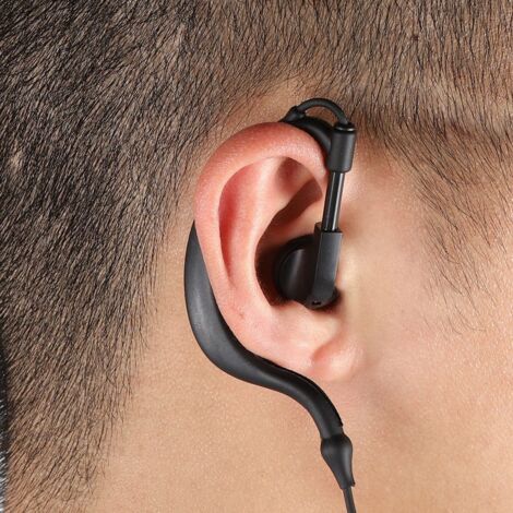 Casque double PTT avec microphone pour radio bidirectionnelle Baofeng UV-82, UV82L et UV-89-AquaForge (1/2)