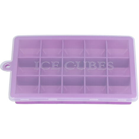 Moules à glaçons sans BPA, en silicone résistant à la chaleur, pour cocktails, whisky et autres boissons, avec couvercle amovible pour un démoulage facile - AquaForge (1/5)