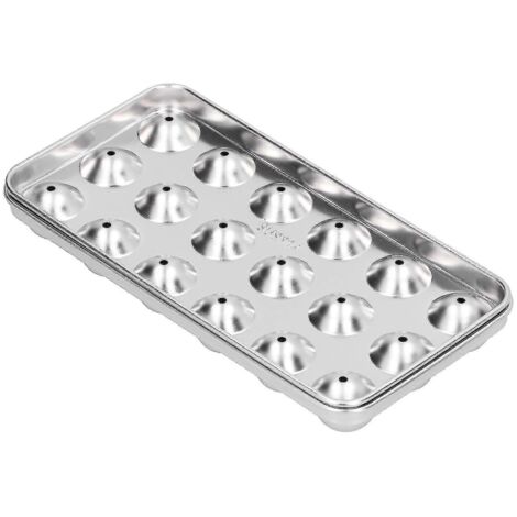 Bac à glaçons en acier inoxydable avec couvercle - Ustensiles d'été pour la maison - AquaForge (1/5)