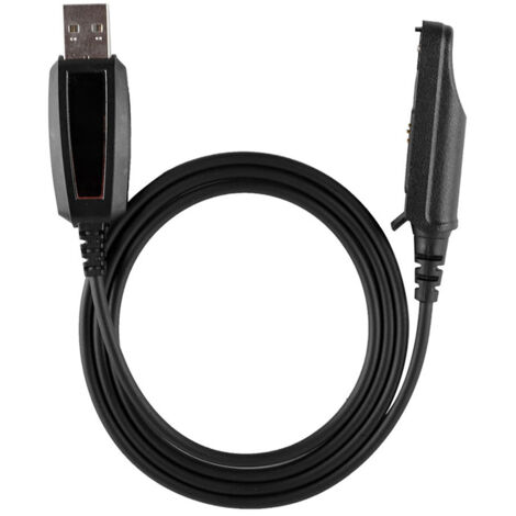 Câble de programmation de 1 m pour talkie-walkie avec CD de pilotes pour radio Baofeng BF-A58/BF-UV9R-AquaForge (1/5)