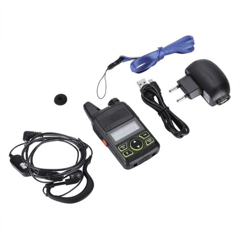 1 mini talkie-walkie portable BF-T1, 20 canaux, 400-470 MHz-AquaForge (1/5)