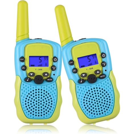 Talkies-walkies pour enfants de 3 à 12 ans, radios bidirectionnelles à 8 canaux-AquaForge (1/5)