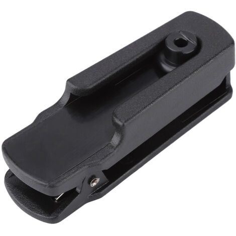 Lot de 10 clips de ceinture étanches noirs pour talkie-walkie BAOFENG UV-9R Plus-AquaForge (1/3)