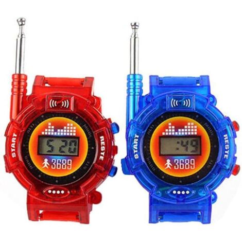 2 talkies-walkies pour enfants, portée de 150 mètres-AquaForge (1/5)