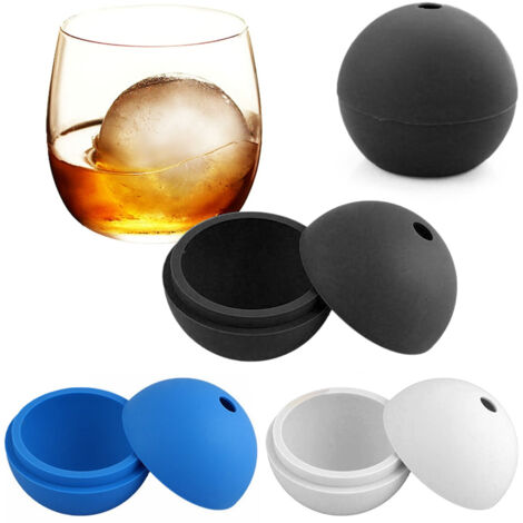 Lot de 2 bacs à glaçons XL en forme de boule/sphère - Silicone - AquaForge (1/4)