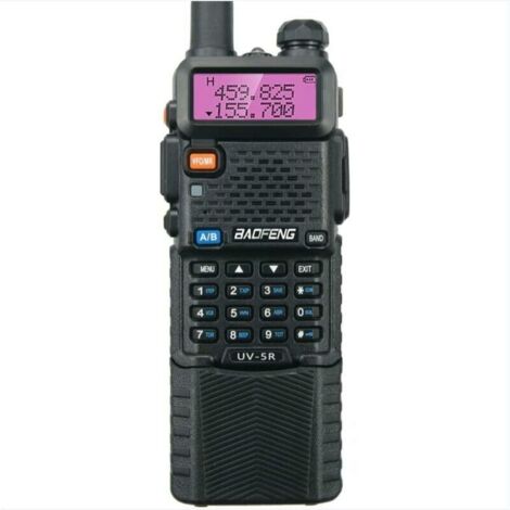 Talkie-walkie UV-5R 5W avec batterie 3800 mAh, radio FM, émetteur-récepteur radio double bande haute performance 128 canaux-AquaForge (1/5)