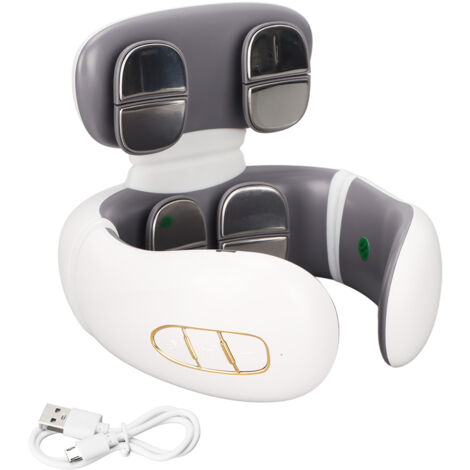 Appareil de massage sans fil intelligent pour la nuque, masseur électrique cervical et dorsal, appareil de pétrissage - AquaForge