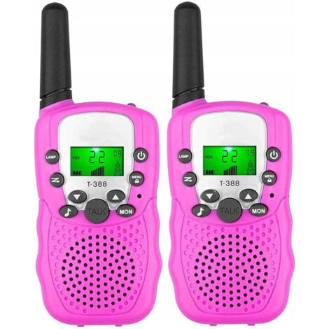 Talkie-walkie pour enfants, radio bidirectionnelle avec son cristal 22 canaux-AquaForge (1/5)