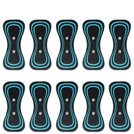 Lot de 10 coussins de massage électriques pour mini stimulateur cervical et coussin de massage réglable - AquaForge (1/5)