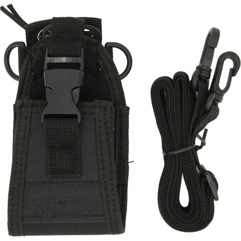 Étui en nylon pour talkie-walkie Kenwood MSC-20C, protecteur et portable, avec bandoulière réglable-AquaForge (1/5)