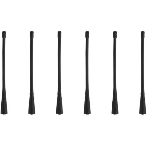 6 antennes UHF pour radios GP68, GP88, GP338, GP328 PLUS, GP2000, GP3688, GP300, GP280, GP140, GP320, GP330 et GP340-AquaForge (1/5)