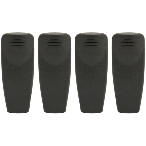 Lot de 4 clips de ceinture de rechange pour talkie-walkie Motorola GP338 HT750 HT1250 XTS2500 CP185 PR860 VL130-AquaForge (1/5)