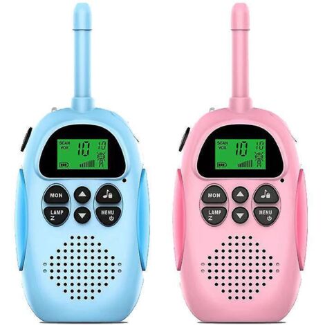 Talkies-walkies pour enfants, jouets portables, radios bidirectionnelles pour garçons et filles de 3 à 12 ans, jeu d'aventure pour la randonnée en intérieur et en extérieur-AquaForge (1/5)