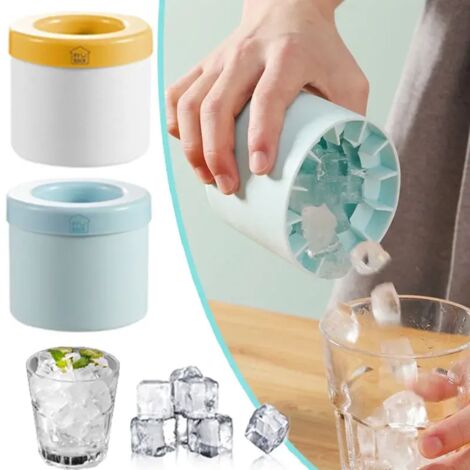Bac à glaçons rond - Permet de réaliser 60 glaçons. Idéal pour le réfrigérateur et le congélateur. Accessoire de bar original. Parfait pour l'été - AquaForge (1/5)