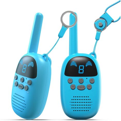 Talkies-walkies portables pour enfants de 3 à 12 ans (garçons et filles), ZQKLA-AquaForge (1/5)
