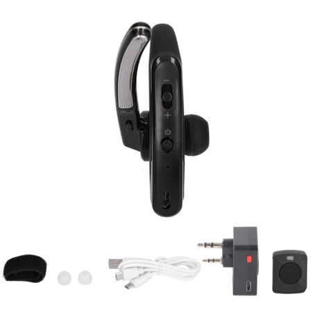 Talkie-walkie Bluetooth avec microphone, casque sans fil portable à réduction de bruit pour Motorola et HYT-AquaForge (1/5)