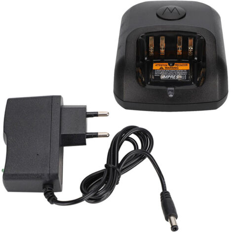 Chargeur pour talkie-walkie 100-240 V (prise UE) pour Motorola XIR P8268 D-AquaForge (1/5)