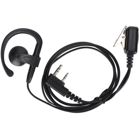 Oreillette en forme de G avec microphone pour talkie-walkie Kenwood Baofeng-AquaForge (1/5)