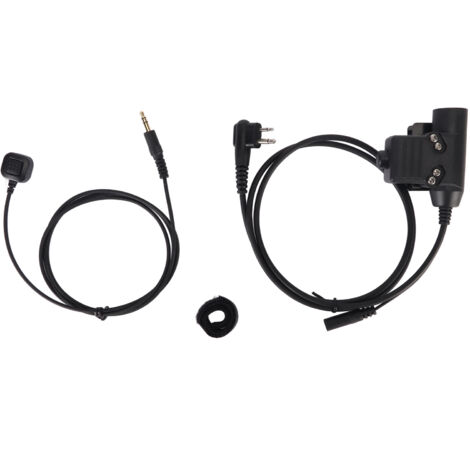 Adaptateur U94 PTT (Push to Talk) pour talkie-walkie militaire, compatible avec MOTOROLA GP88-AquaForge (1/5)
