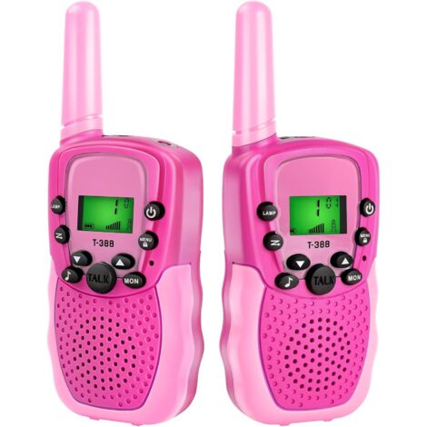Talkie-walkie pour enfants, jouet pour garçons et filles de 3 à 12 ans avec batterie intégrée.-AquaForge (1/5)