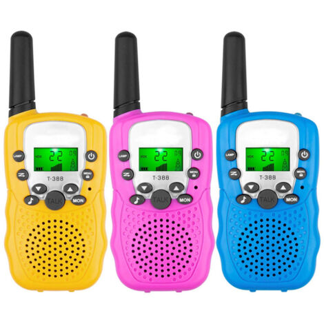 Talkies-walkies PMR446 8 canaux, 1 paire, portée 3 km-AquaForge (1/5)