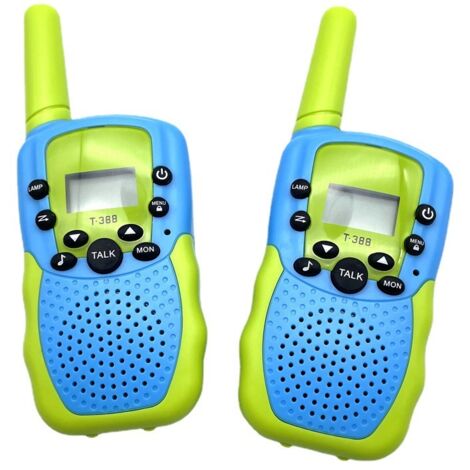 Lot de 2 talkies-walkies pour enfants de 3 à 7 ans, garçons et filles - FD11-AquaForge (1/5)