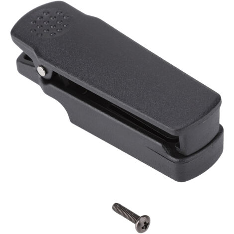 10 clips de ceinture étanches noirs pour talkie-walkie BAOFENG UV-9R Plus-AquaForge (1/5)