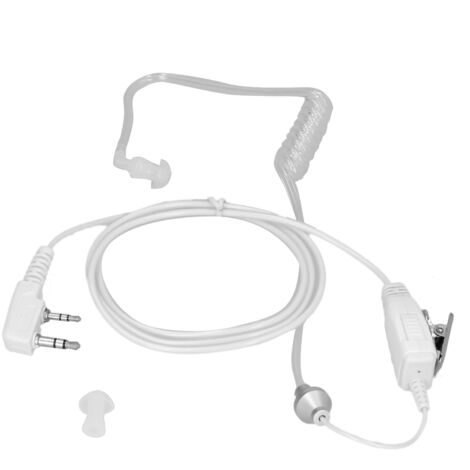 Oreillette universelle de type K pour talkie-walkie Baofeng 5R 888S, avec conduit d'air.-AquaForge (1/5)
