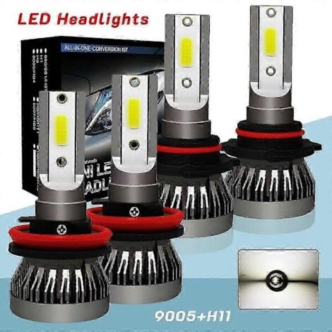 Ampoule LED H7 pour phares de voiture, étanche, feux de route/croisement/blanc. - AquaForge (1/5)