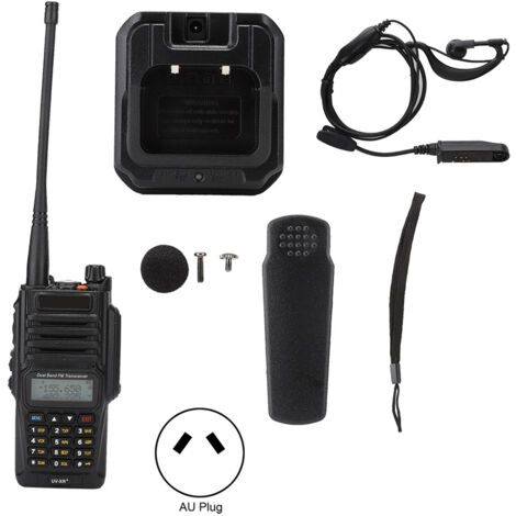 Écouteurs intégrés étanches Baofeng UV XR PLUS avec lampe torche LED et fonction talkie-walkie-AquaForge (1/5)